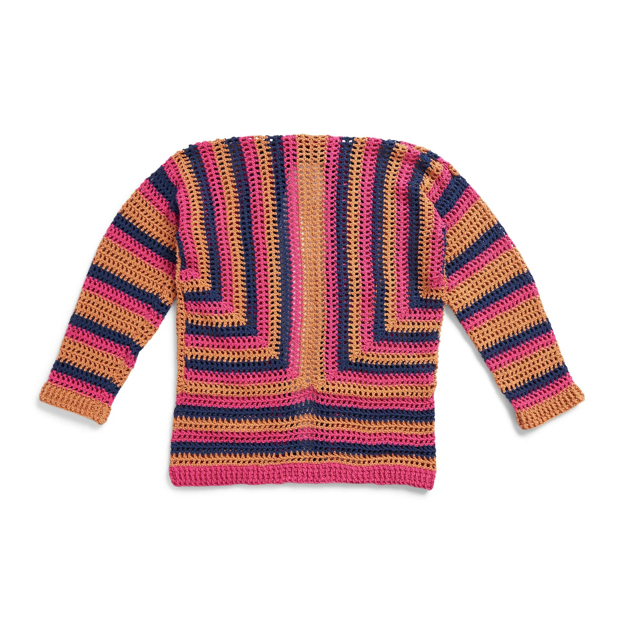 Bernat Bold Mesh Crochet Cardigan