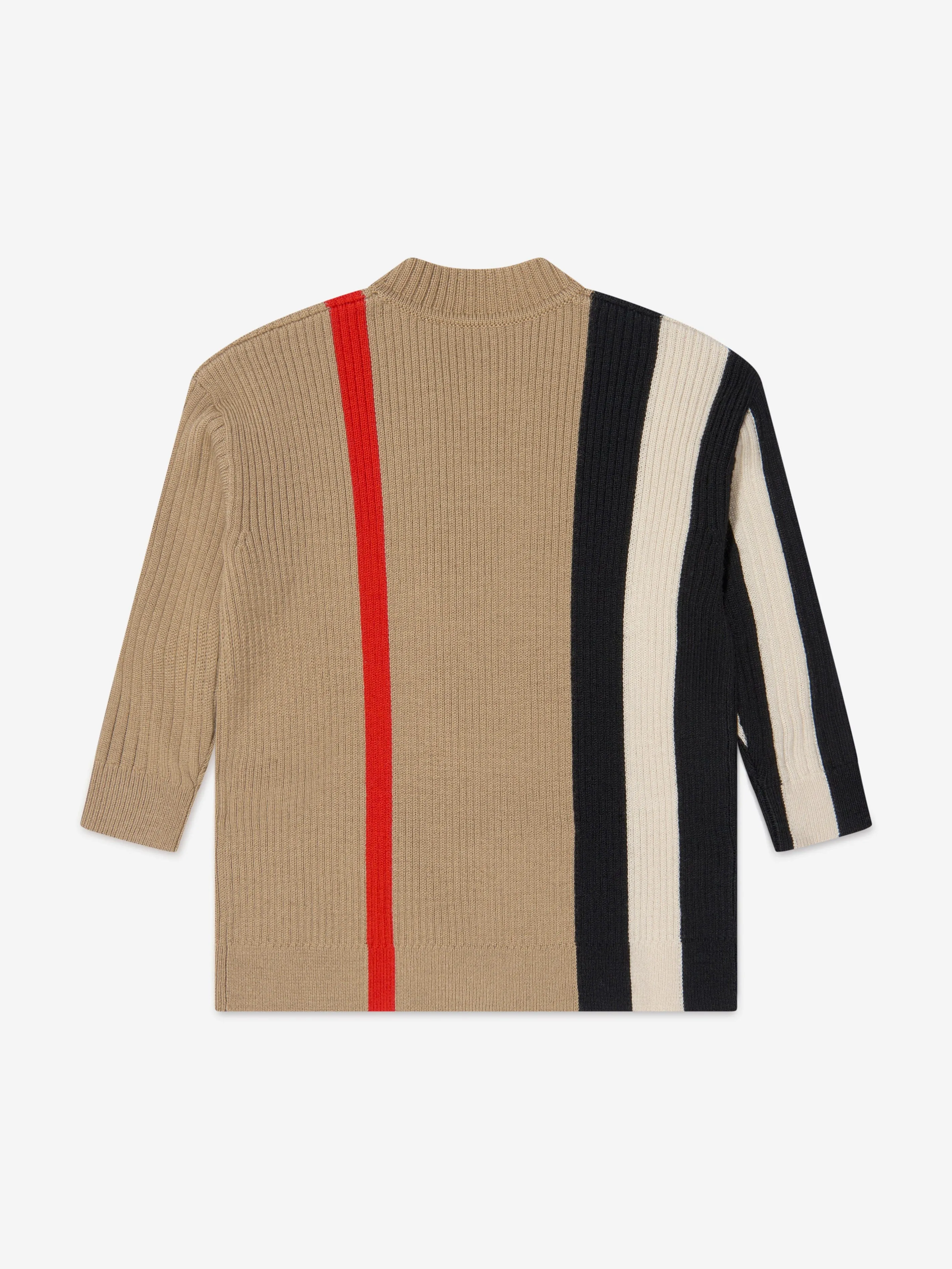 Burberry Baby Girls Merino Wool Striped Cardigan