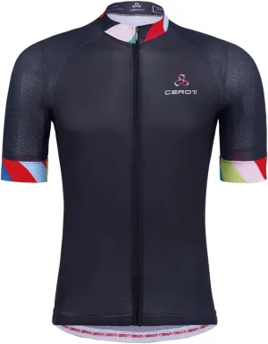 CEROTIPOLAR Snug Fit Men AirCool Cycling Jersey Bike Shirts UPF50 ,PRO Dry Fit Light Weight Fabric