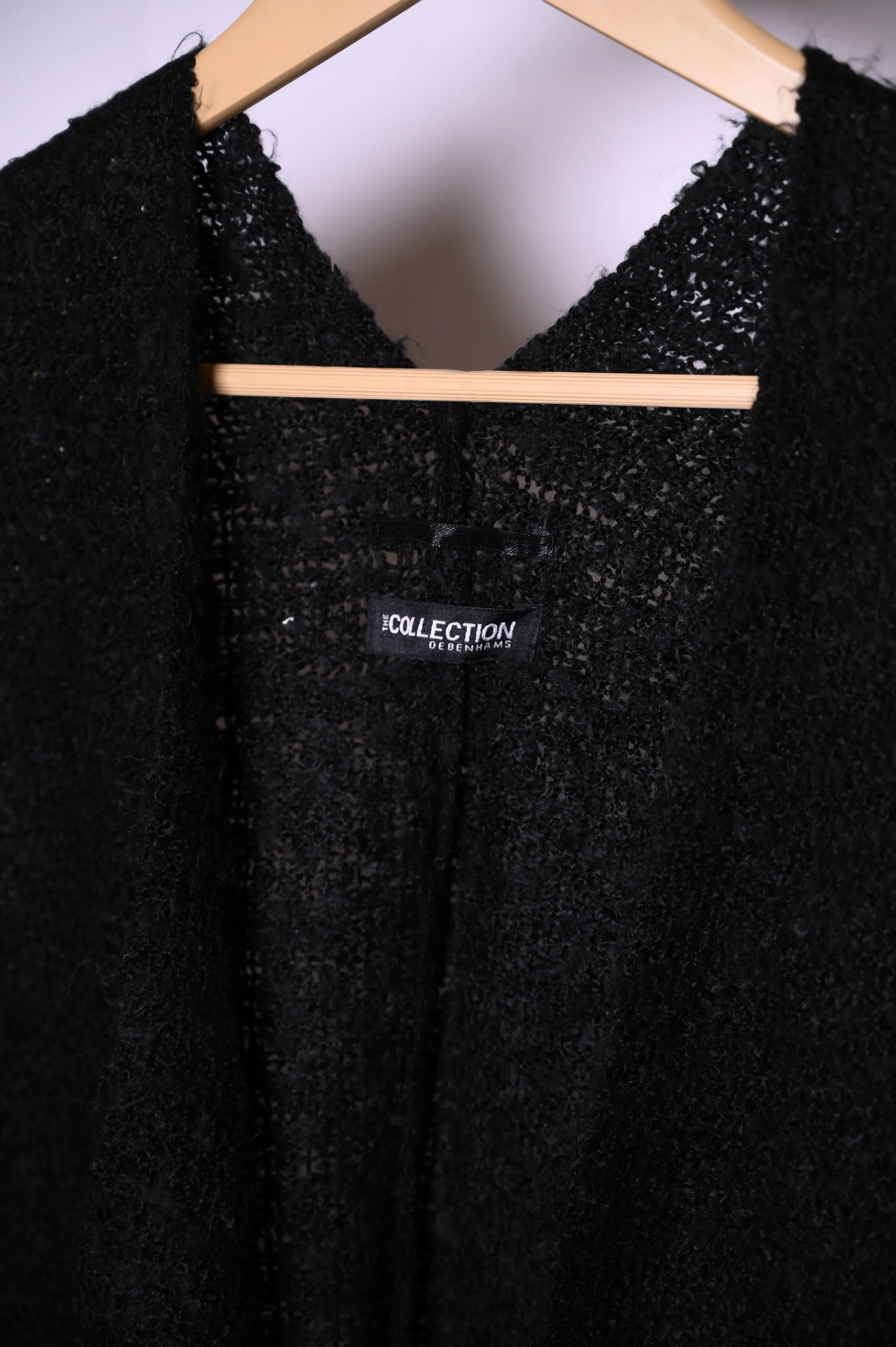 Debenhams Black Winter Cape