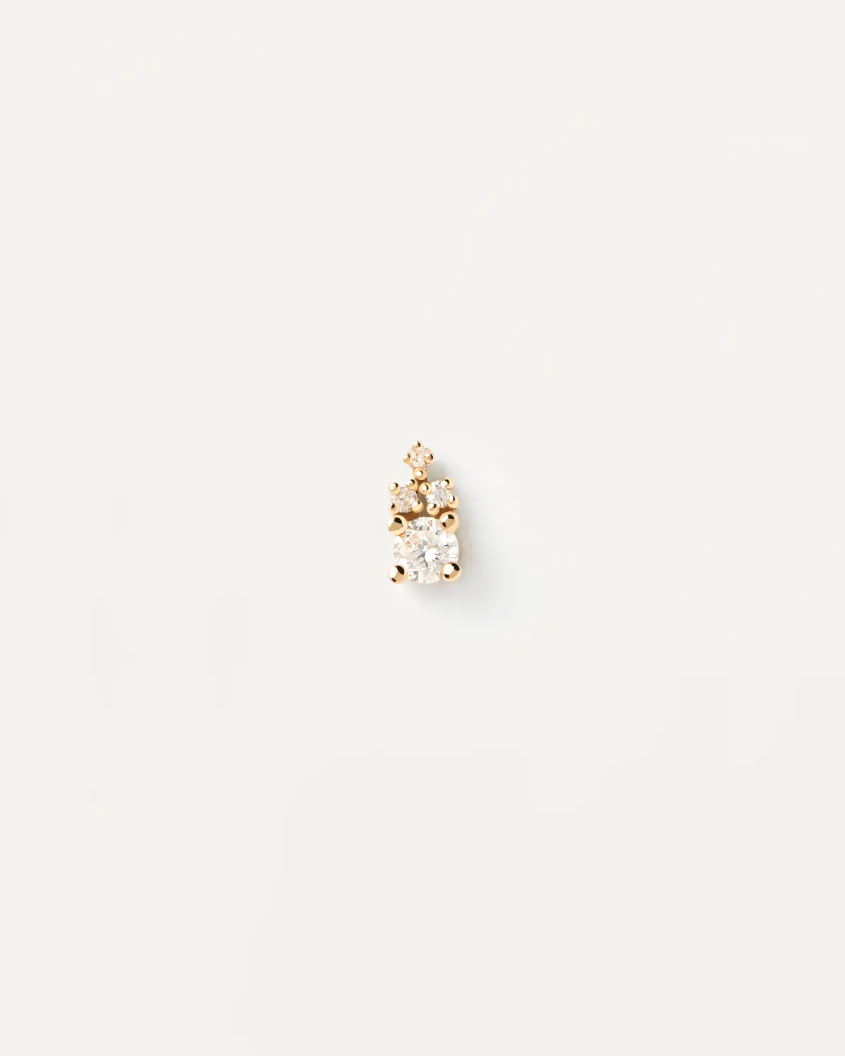 Diamonds and gold Chelsea Single Earring