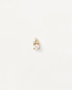 Diamonds and gold Chelsea Single Earring