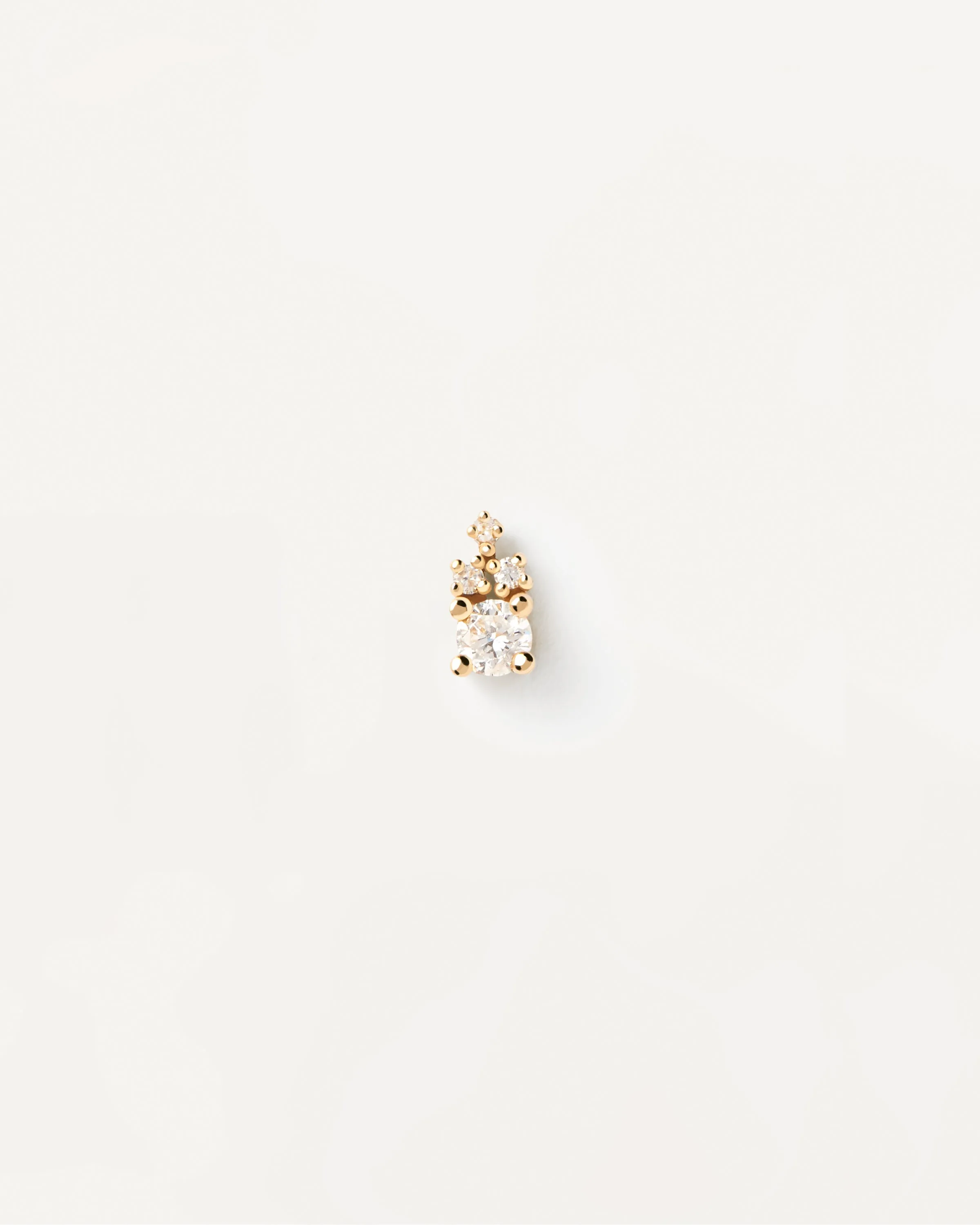 Diamonds and gold Chelsea Single Earring