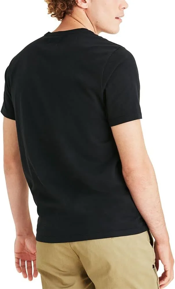 DOCKERS Mens Slim Fit Short Sleeve Graphic Tee Shirt