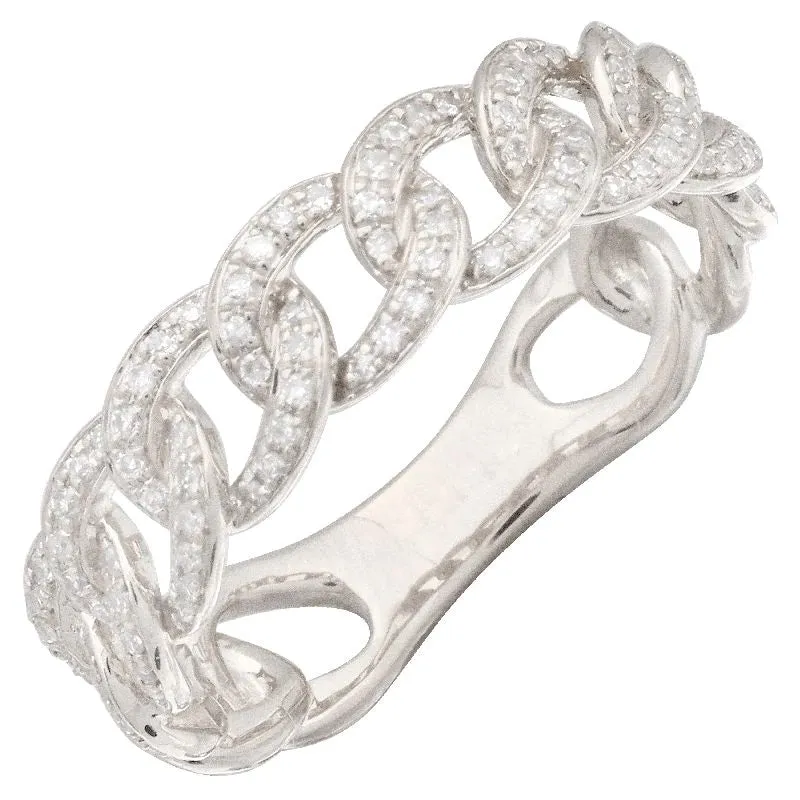 Everyday Diamond Cuban Link Ring