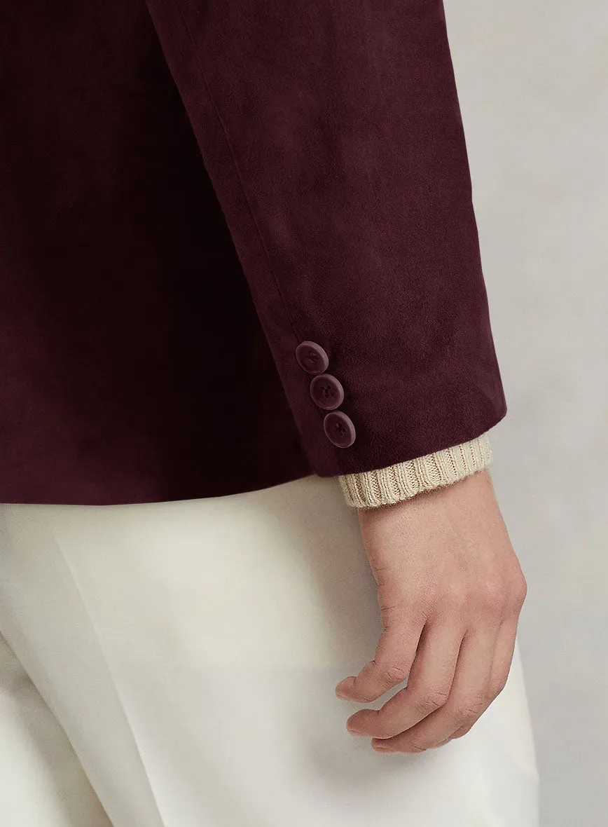 Grapevine Suede Leather Blazer