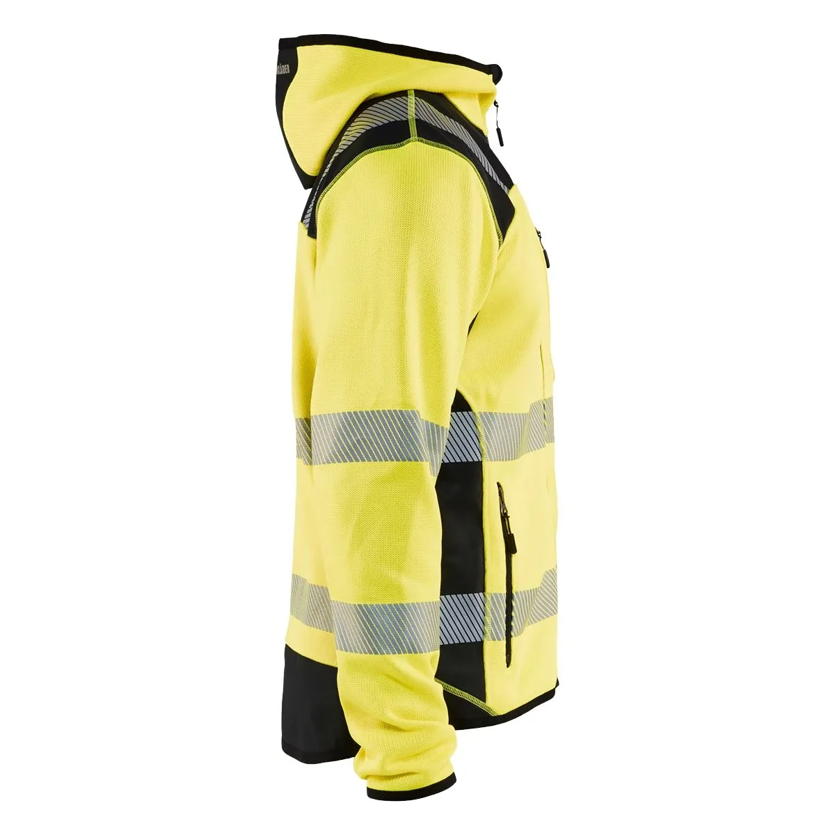 Knitted&#x20;High&#x20;Vis&#x20;Jacket&#x20;4923&#x20;High&#x20;Vis&#x20;Geel&#x2F;Marineblauw&#x20;-&#x20;Bl&#xE5;kl&#xE4;der