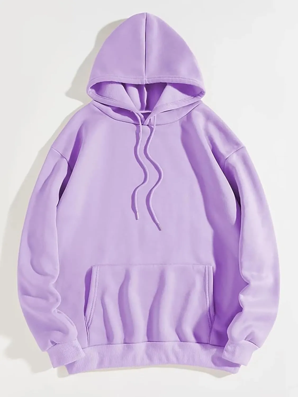 LOFAAC Women Oversized Fleece Letter Graphic Print Hoodie Sweatshirt Loose Fit Drawstring Pullover Top With Pocket