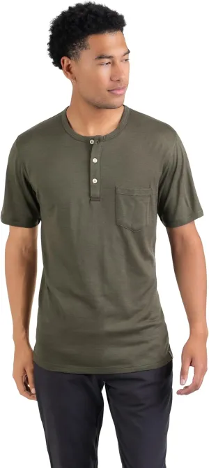Men's Merino Henley by Woolly | RWS Certified | Super Soft, Classic Style, Seattle Designed