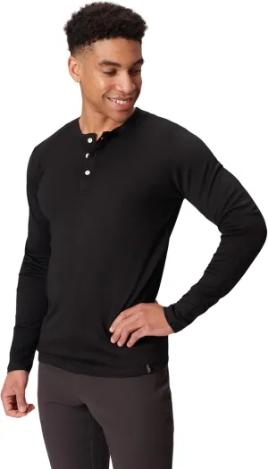 Men's Merino Henley by Woolly | RWS Certified | Super Soft, Classic Style, Seattle Designed