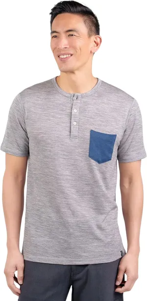 Men's Merino Henley by Woolly | RWS Certified | Super Soft, Classic Style, Seattle Designed