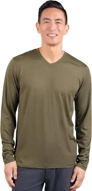 Men's Merino Long Sleeve by Woolly | RWS Certified | Super Soft, Classic Style, Seattle Designed