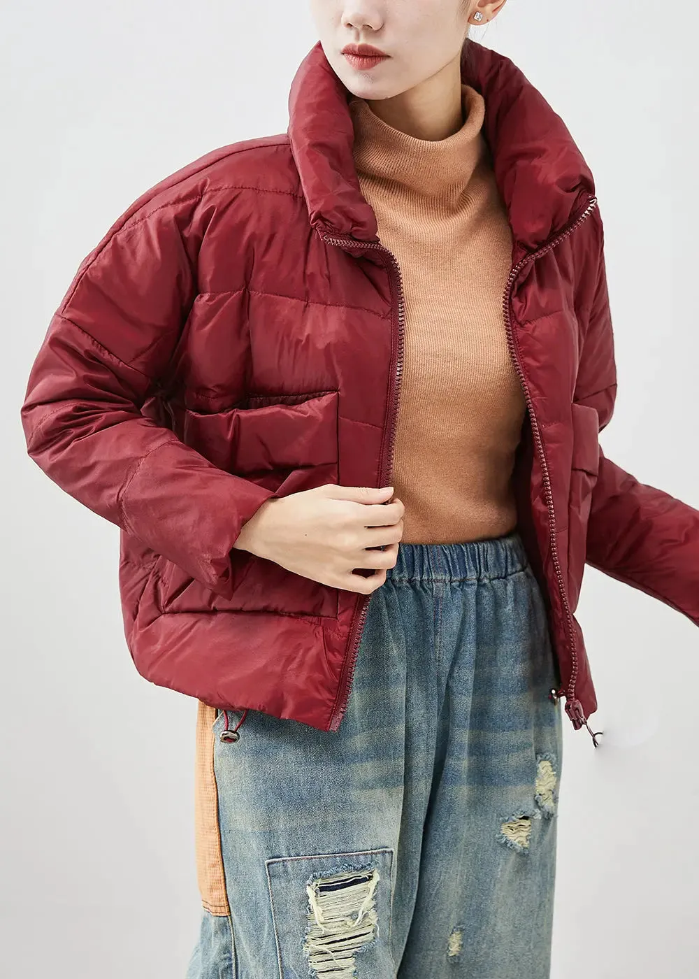Mulberry Puffers Oversized Winter Jackets