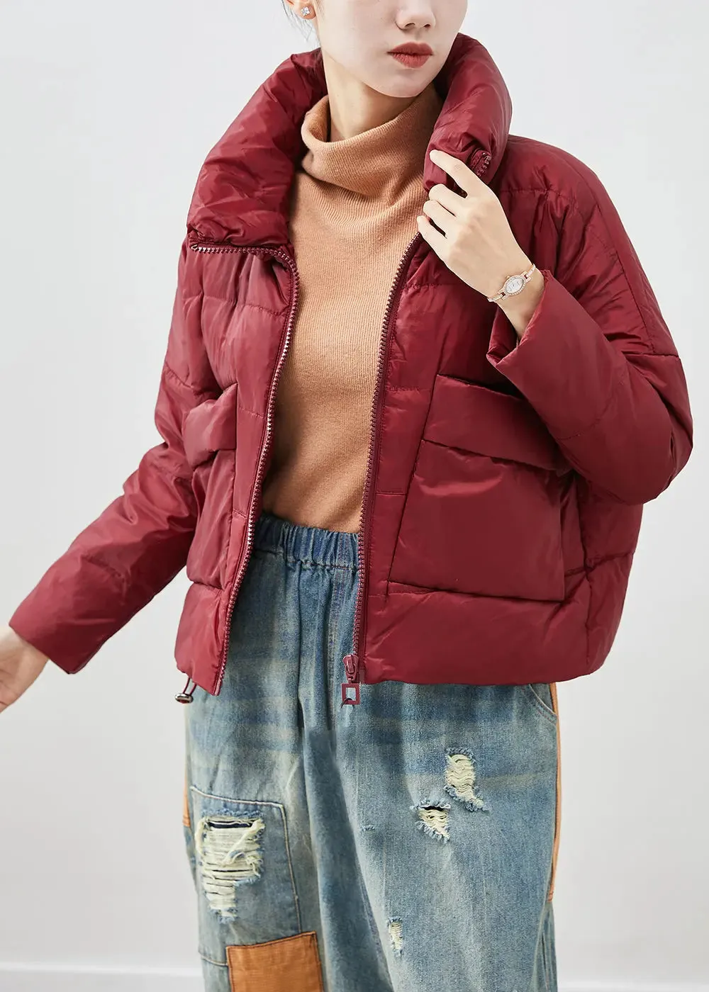 Mulberry Puffers Oversized Winter Jackets