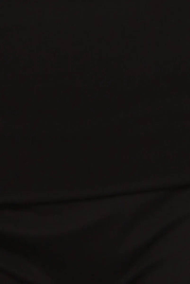 Pillowy Soft Fold Over High Waist Leggings - Black