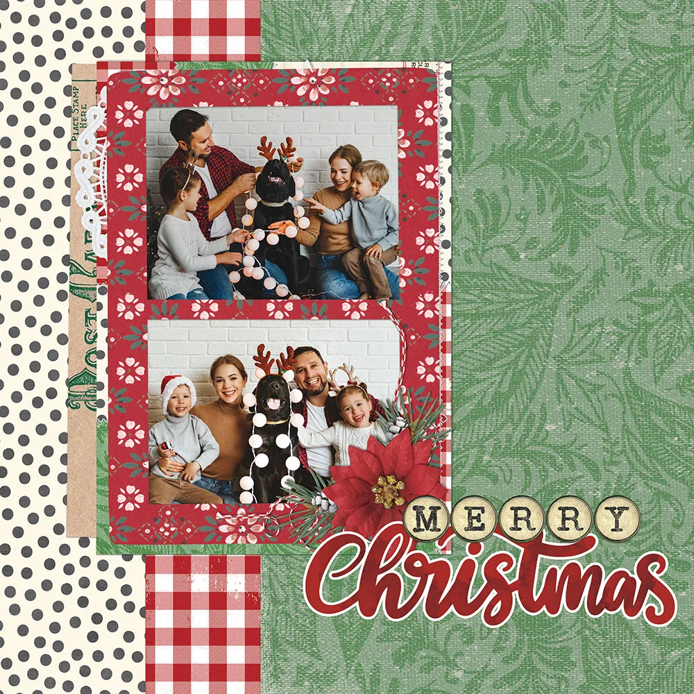 Simple Stories Collector's Essential Kit 12"X12" Simple Vintage Dear Santa*