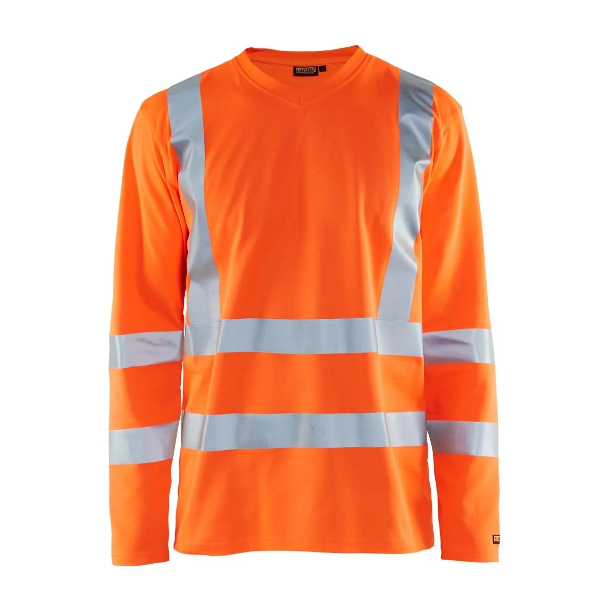 UV&#x20;T-Shirt&#x20;High&#x20;Vis&#x20;Long&#x20;Sleeve&#x20;3381&#x20;High&#x20;Vis&#x20;Oranje&#x20;-&#x20;Bl&#xE5;kl&#xE4;der