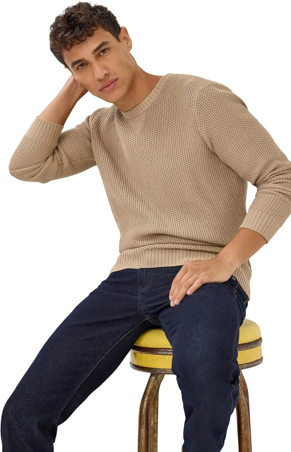 Wrangler Men's Crewneck Pullover Sweater