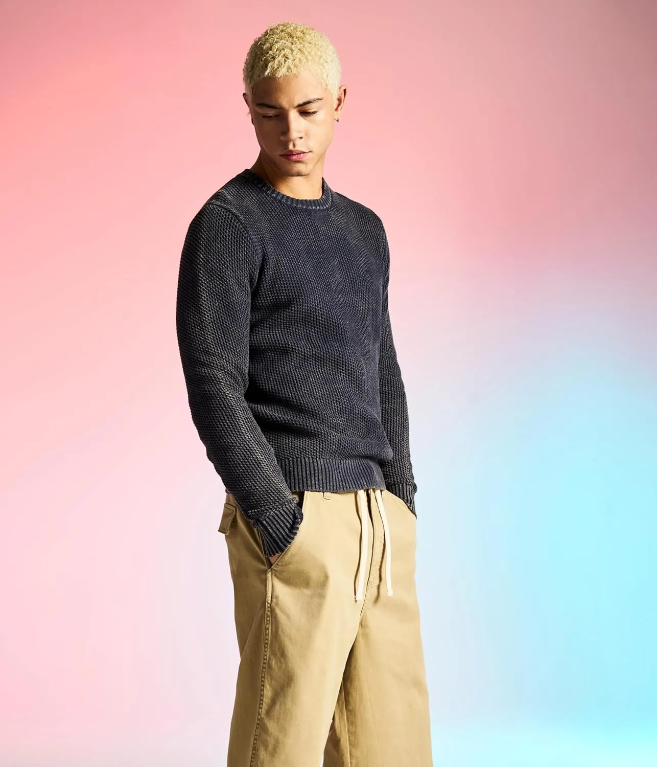 Wrangler Men's Crewneck Pullover Sweater